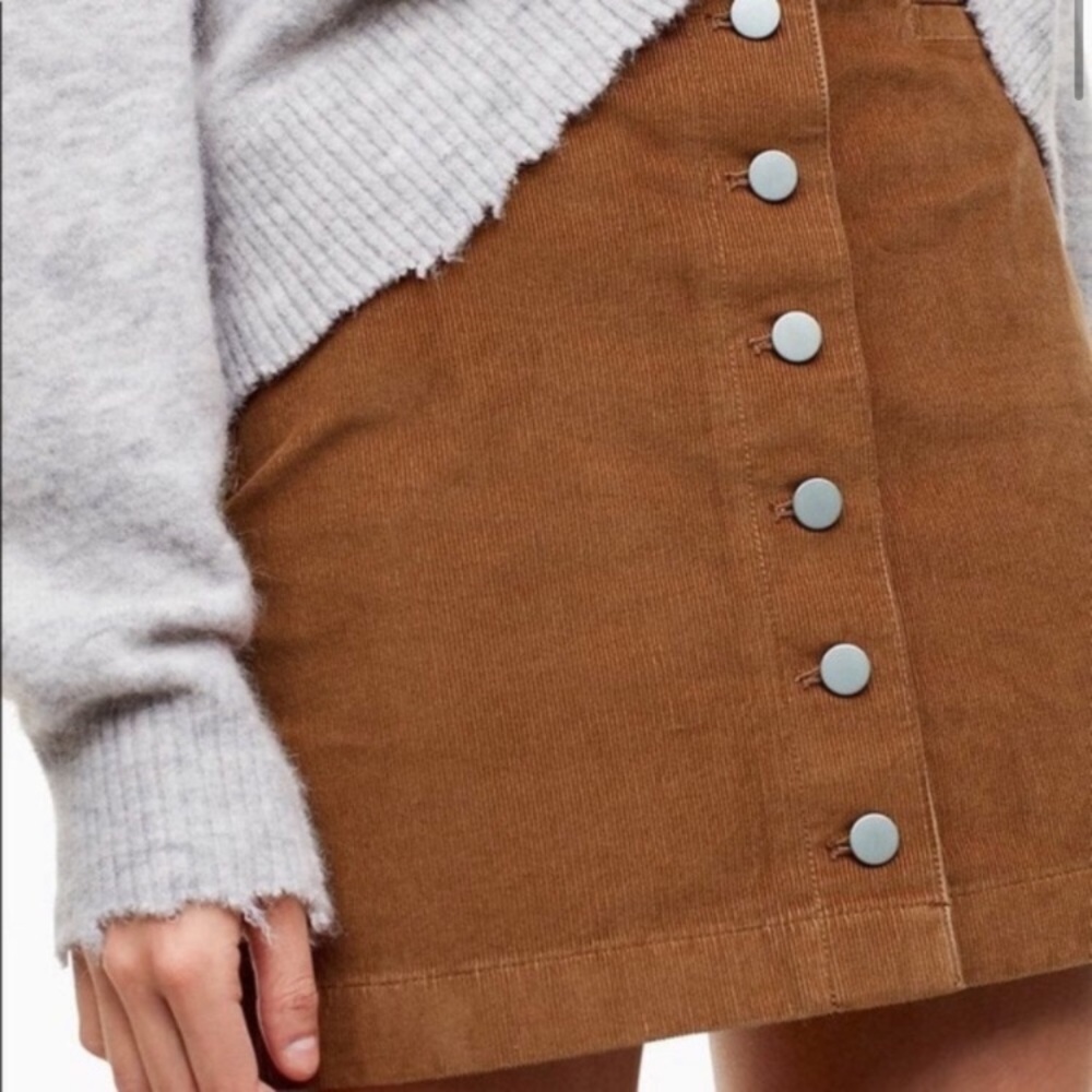 Aritzia corduroy skirt